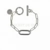 Bracelet Maillons Rectangles, Marque SECRET DE CUIR | Bijoux Totem. -Montres bracelet Soldes secret de cuir bracelet 17
