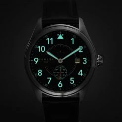 Fawler Montre Aviator Fico Fraser -Montres bracelet Soldes selvlysende1298 copy 4