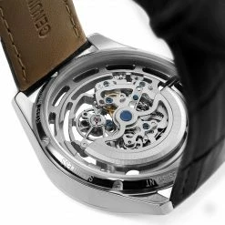 Seizmont Montre Squelette Automatique Soren Motus -Montres bracelet Soldes soren motus automatic silver silver black 4