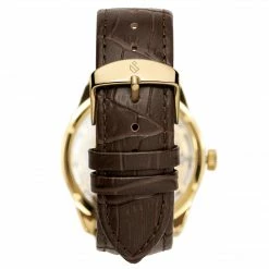 Seizmont Montre Squelette Automatique Steele Motus -Montres bracelet Soldes steele motus gold gold brown 2