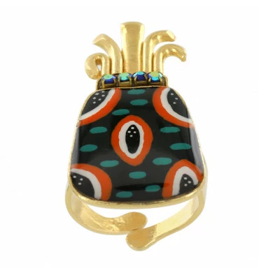 Bague Ajustable Awa, Marque Taratata Bijoux|Bijoux Totem. 6 Bague Ajustable Awa, Marque Taratata Bijoux|Bijoux Totem. – Image 4