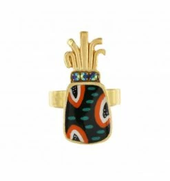 Bague Ajustable Awa, Marque Taratata Bijoux|Bijoux Totem. 9 Bague Ajustable Awa, Marque Taratata Bijoux|Bijoux Totem. -Montres bracelet Soldes taratata bijoux bague awa 7