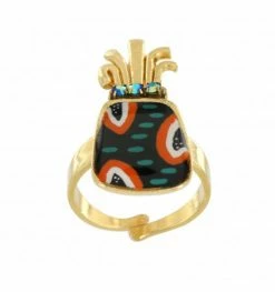 Bague Ajustable Awa, Marque Taratata Bijoux|Bijoux Totem. 10 Bague Ajustable Awa, Marque Taratata Bijoux|Bijoux Totem. -Montres bracelet Soldes taratata bijoux bague awa 8