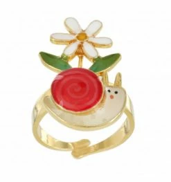 Bague Basilic Taraboum, Marque Taratata Bijoux | Bijoux Totem. -Montres bracelet Soldes taratata bijoux bague basilic taraboum 3