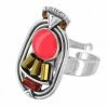 Bague Ovale Ajustable Blush, Marque Taratata Bijoux | Bijoux Totem. -Montres bracelet Soldes taratata bijoux bague blush 5