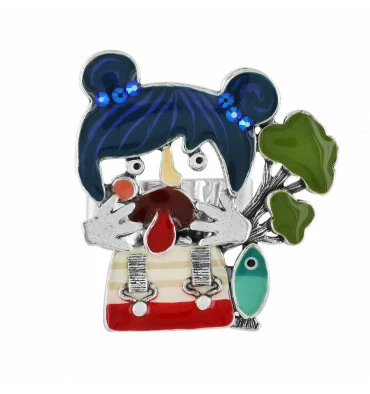 Bague Blue Ajustable Caca Boudin, Marque Taratata Bijoux|Bijoux Totem. 5 Bague Blue Ajustable Caca Boudin, Marque Taratata Bijoux|Bijoux Totem. – Image 3