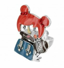 Bague Ajustable Caca Boudin, Marque Taratata Bijoux|Bijoux Totem.