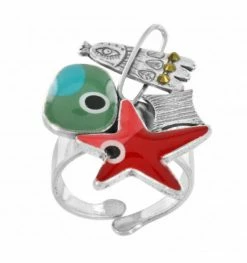 Bague Ajustable Fragment, Marque Taratata Bijoux | Bijoux Totem. -Montres bracelet Soldes taratata bijoux bague fragment 3