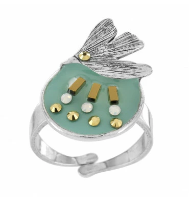 Bague Ajustable Libertad, Marque Taratata Bijoux|Bijoux Totem. 5 Bague Ajustable Libertad, Marque Taratata Bijoux|Bijoux Totem. – Image 3