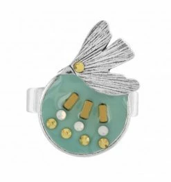 Bague Ajustable Libertad, Marque Taratata Bijoux|Bijoux Totem.