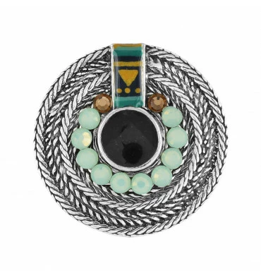 Bague Ronde Ajustable Madame Rêve, Marque Taratata Bijoux | Bijoux Totem. 5 Bague Ronde Ajustable Madame Rêve, Marque Taratata Bijoux | Bijoux Totem. – Image 3