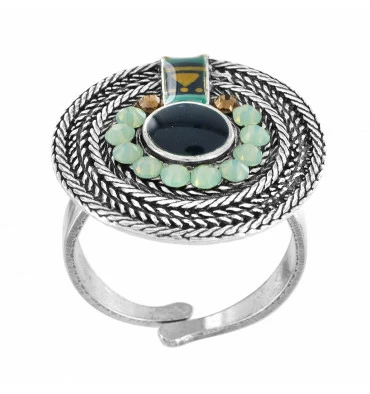 Bague Ronde Ajustable Madame Rêve, Marque Taratata Bijoux | Bijoux Totem. 6 Bague Ronde Ajustable Madame Rêve, Marque Taratata Bijoux | Bijoux Totem. – Image 4