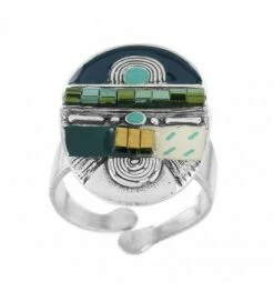 Bague Ajustable Métropolitain, Marque Taratata Bijoux | Bijoux Totem. 10 Bague Ajustable Métropolitain, Marque Taratata Bijoux | Bijoux Totem. -Montres bracelet Soldes taratata bijoux bague metropolitain 3