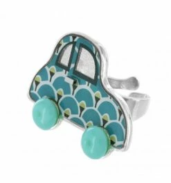 Bague Ajustable Mille Bornes, Marque Taratata Bijoux | Bijoux Totem. -Montres bracelet Soldes taratata bijoux bague mille bornes 6