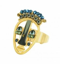 Bague Ajustable Mojo, Marque Taratata Bijoux | Bijoux Totem.