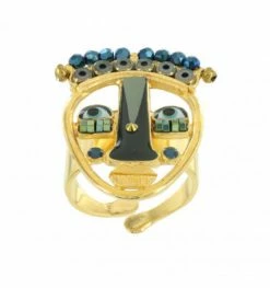 Bague Ajustable Mojo, Marque Taratata Bijoux | Bijoux Totem. -Montres bracelet Soldes taratata bijoux bague mojo 3