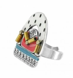 Bague Ajustable Rouge Rêveuse, Marque Taratata Bijoux | Bijoux Totem. 9 Bague Ajustable Rouge Rêveuse, Marque Taratata Bijoux | Bijoux Totem. -Montres bracelet Soldes taratata bijoux bague reveuse 2
