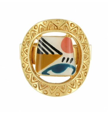 Bague Ajustable Swing, Marque Taratata Bijoux | Bijoux Totem. 5 Bague Ajustable Swing, Marque Taratata Bijoux | Bijoux Totem. – Image 3