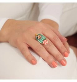 Bague Clown Ajustable Tohu-Bohu, Marque Taratata Bijoux | Bijoux Totem. -Montres bracelet Soldes taratata bijoux bague tohu bohu 1