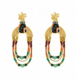 Boucles D'oreilles Awa, Marque Taratata Bijoux | Bijoux Totem