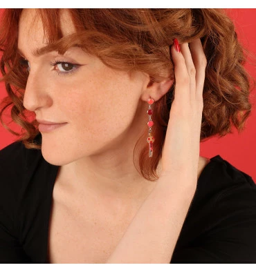 Boucles D'oreilles Blush, Marque Taratata Bijoux | Bijoux Totem 4 Boucles D'oreilles Blush, Marque Taratata Bijoux | Bijoux Totem – Image 2