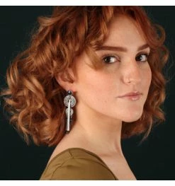 Boucles D'oreilles Madame Rêve, Marque Taratata Bijoux | Bijoux Totem -Montres bracelet Soldes taratata bijoux boucles d oreilles madame reve 1