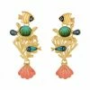 Boucles D'oreilles Pacific, Marque Taratata Bijoux | Bijoux Totem -Montres bracelet Soldes taratata bijoux boucles d oreilles pacific