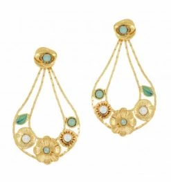 Boucles D'oreilles Paradis, Marque Taratata Bijoux | Bijoux Totem