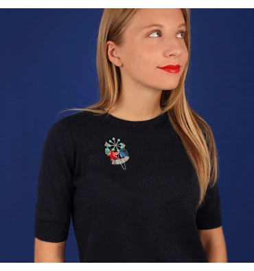 Broche Multicolore Fragment, Marque Taratata | Bijoux Totem 4 Broche Multicolore Fragment, Marque Taratata | Bijoux Totem – Image 2