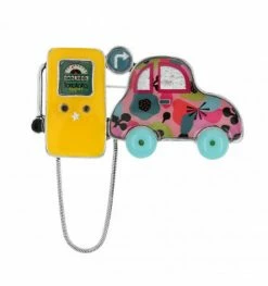 Broche Voiture Mille Bornes, Marque Taratata | Bijoux Totem