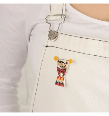 Broche Tohu-Bohu, Marque Taratata | Bijoux Totem 4 Broche Tohu-Bohu, Marque Taratata | Bijoux Totem – Image 2