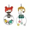 Dormeuses Girl&Boy Caca Boudin, Marque Taratata Bijoux | Bijoux Totem