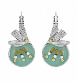 Dormeuses Rondes Libertad, Marque Taratata Bijoux | Bijoux Totem