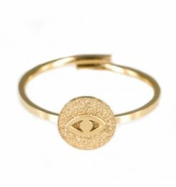 Bague Ajustable Horus, Marque Zag Bijoux | Bijoux Totem