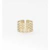 Bague Ajustable Link, Marque Zag Bijoux | Bijoux Totem -Montres bracelet Soldes zag bijoux bague link 1