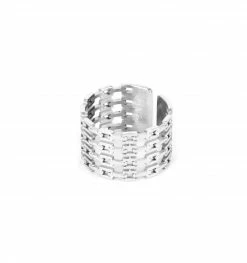 Bague Ajustable Link, Marque Zag Bijoux | Bijoux Totem