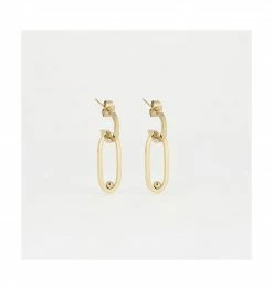Boucles D'oreilles Ovales, Marque Zag Bijoux | Bijoux Totem