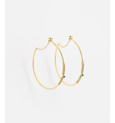 Créoles En Acier Charmed, Marque Zag Bijoux | Bijoux Totem 4 Créoles En Acier Charmed, Marque Zag Bijoux | Bijoux Totem – Image 2