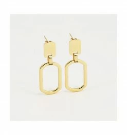 Boucles D'oreilles Géométriques, Marque Zag Bijoux | Bijoux Totem