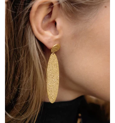 Boucles D'oreilles Patricia En Acier, Marque Zag Bijoux | Bijoux Totem 4 Boucles D'oreilles Patricia En Acier, Marque Zag Bijoux | Bijoux Totem – Image 2