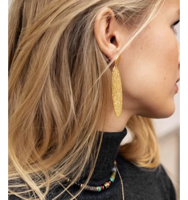 Boucles D'oreilles Patricia En Acier, Marque Zag Bijoux | Bijoux Totem 5 Boucles D'oreilles Patricia En Acier, Marque Zag Bijoux | Bijoux Totem – Image 3