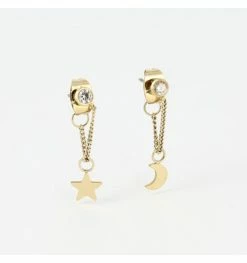 Boucles D'oreilles Sky, Marque Zag Bijoux | Bijoux Totem