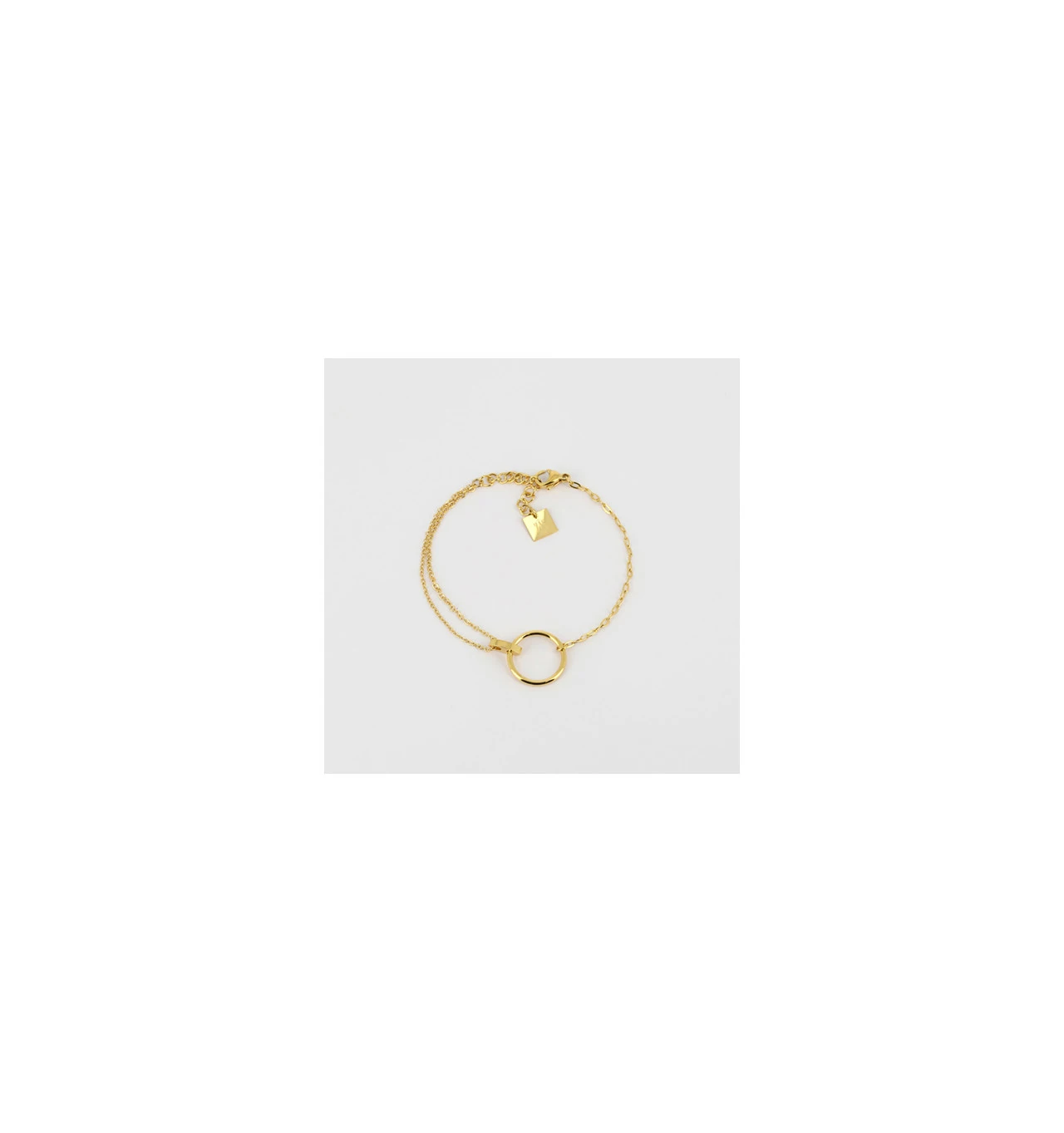 CXC Bracelet En Acier Doré, Marque Zag Bijoux | Bijoux Totem 3 CXC Bracelet En Acier Doré, Marque Zag Bijoux | Bijoux Totem