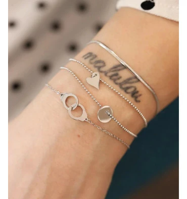 Bracelet Cuff En Acier Doré, Marque Zag Bijoux | Bijoux Totem 4 Bracelet Cuff En Acier Doré, Marque Zag Bijoux | Bijoux Totem – Image 2