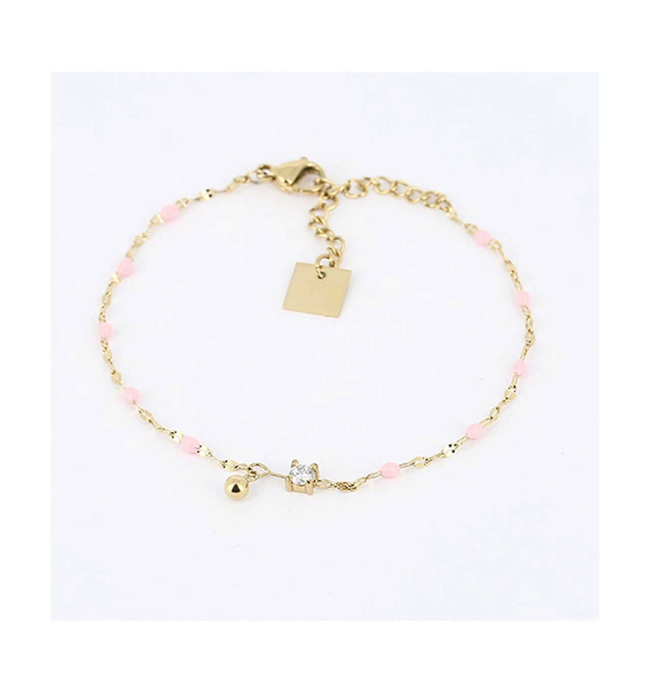 Bracelet Poppy Acier Doré, Marque Zag Bijoux | Bijoux Totem 3 Bracelet Poppy Acier Doré, Marque Zag Bijoux | Bijoux Totem