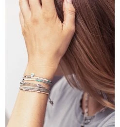 Bracelet Sanaé En Acier Doré, Marque Zag Bijoux | Bijoux Totem. -Montres bracelet Soldes zag bijoux bracelet sanae 1