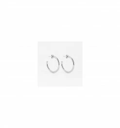 Créoles Sabrina En Acier, Marque Zag Bijoux | Bijoux Totem