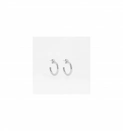 Créoles Sabrina En Acier, Marque Zag Bijoux | Bijoux Totem