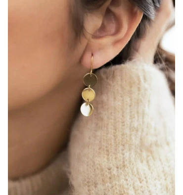 Dormeuses Cardin En Acier, Marque Zag Bijoux | Bijoux Totem 4 Dormeuses Cardin En Acier, Marque Zag Bijoux | Bijoux Totem – Image 2