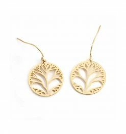 Dormeuses Arbre De Vie, Marque Zag Bijoux | Bijoux Totem